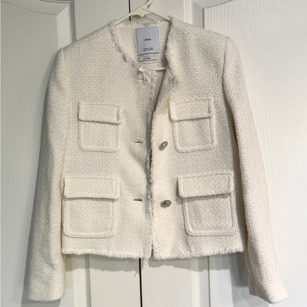 Cream Tweed Jacket 
• NWT • - Picture 7 of 7